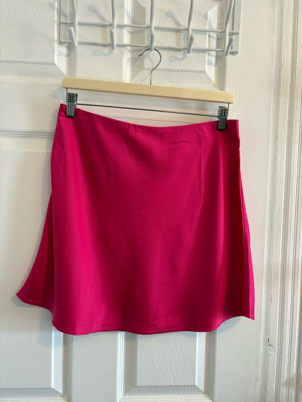 J Crew Hot Pink A-Line Mini Skirt